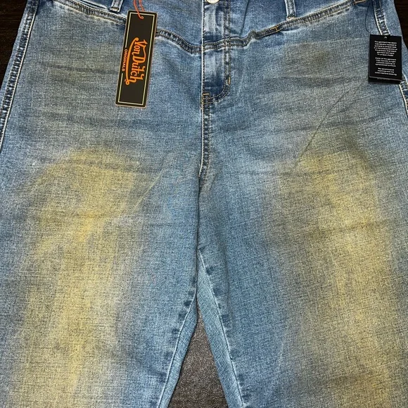 Von Dutch Originals Plus Size Skinny Jeans 16 fits 14 best - Picture 7 of 10